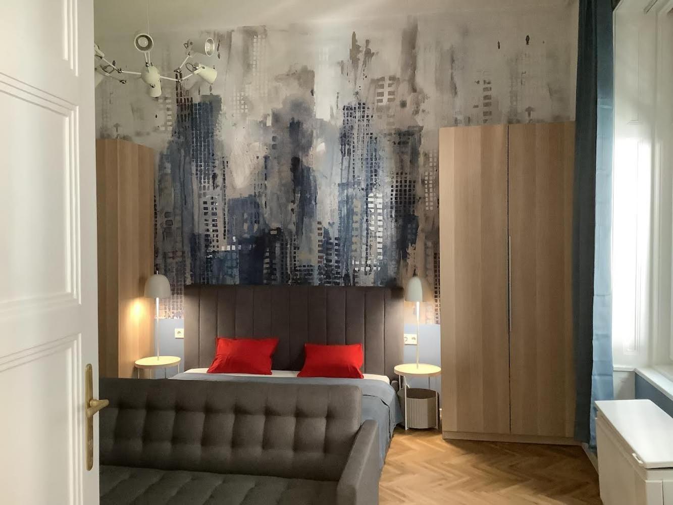 Designer Downtown Apartment Budapest Bagian luar foto